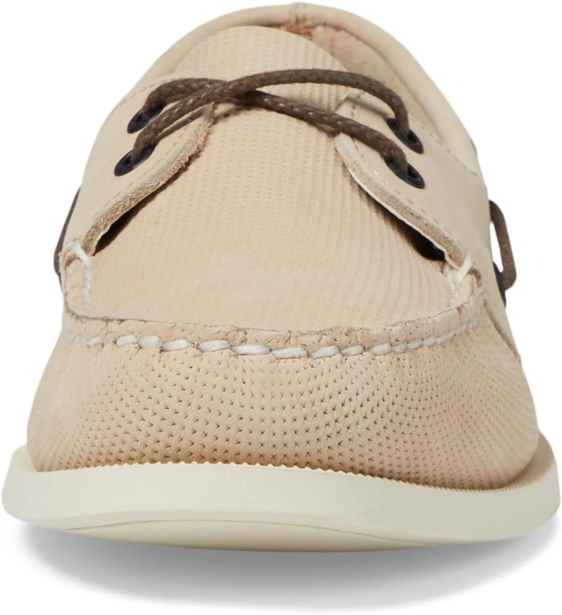 Мужские оригинальные сезонные туфли Sperry с двумя отверстиями, кремовый — фото 2