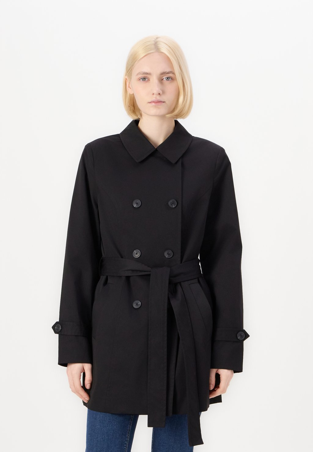 

Пальто-тренч OLIVIA Vero Moda, черный