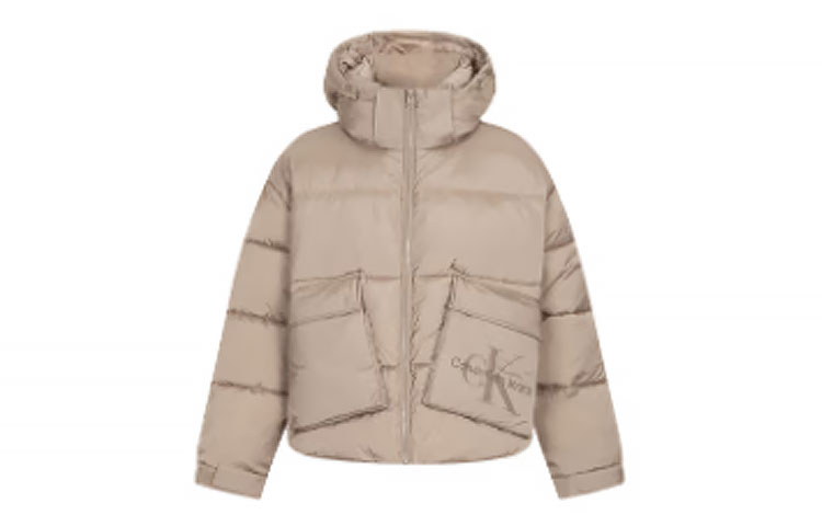 

Куртка-пуховик CALVIN KLEIN Unisex Ecru, Coffee, Коричневый, Куртка-пуховик CALVIN KLEIN Unisex Ecru, Coffee