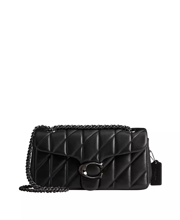 

Сумка через плечо Tabby из стеганой кожи 26 COACH, черный