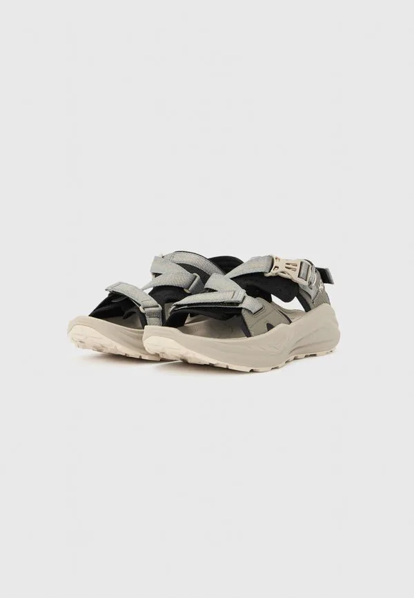 Сандалии для ходьбы infini hike Hoka, Black/Cement — фото 2