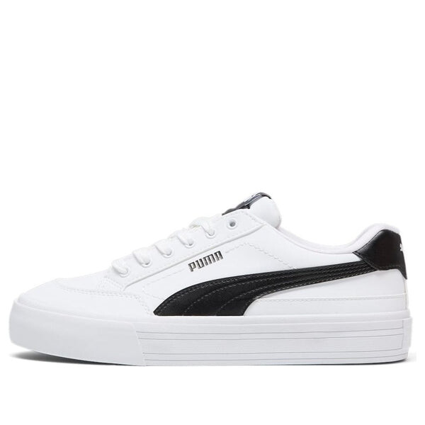 

Кроссовки court classic vulc fs sl 'white black' Puma, белый