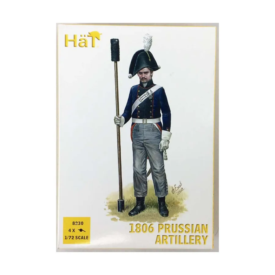 

1806 г. Прусская артиллерия, Historical Plastic Military Figures - Napoleonic (1:72) (Hat Industries)