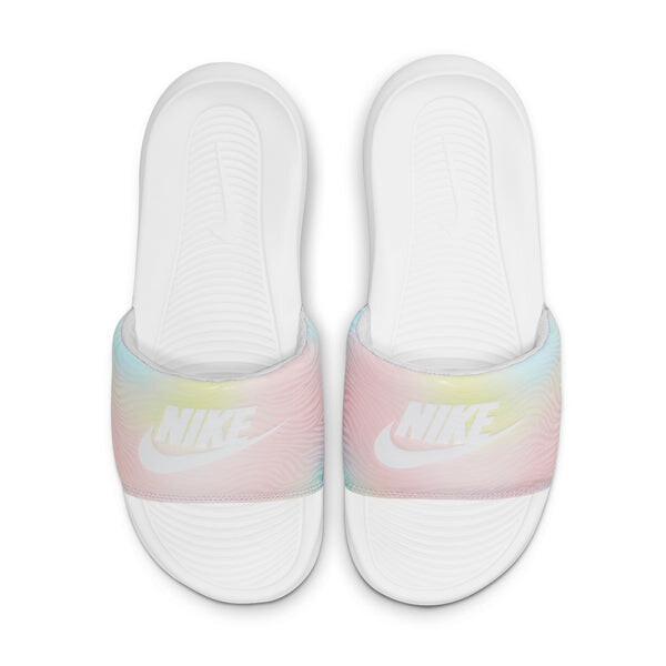 Тапочки victori one printed slide 'pure violet gradient' Nike, белый — фото 3