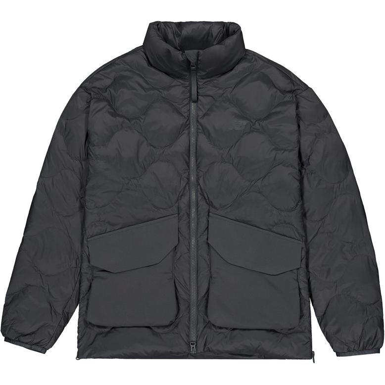 

Куртка пуховая мужская темно-серая New Balance, Серый, Куртка пуховая мужская темно-серая New Balance