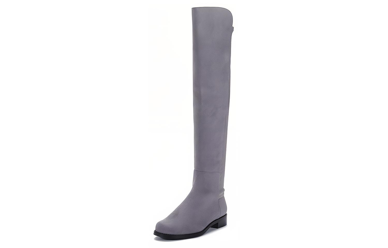 Высокие сапоги Stuart Weitzman Women's Gray Fog — фото 4