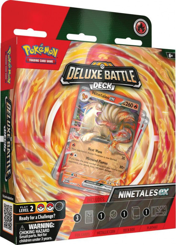 

Экс-карты Deluxe Battle Deck Ninetales Pokemon