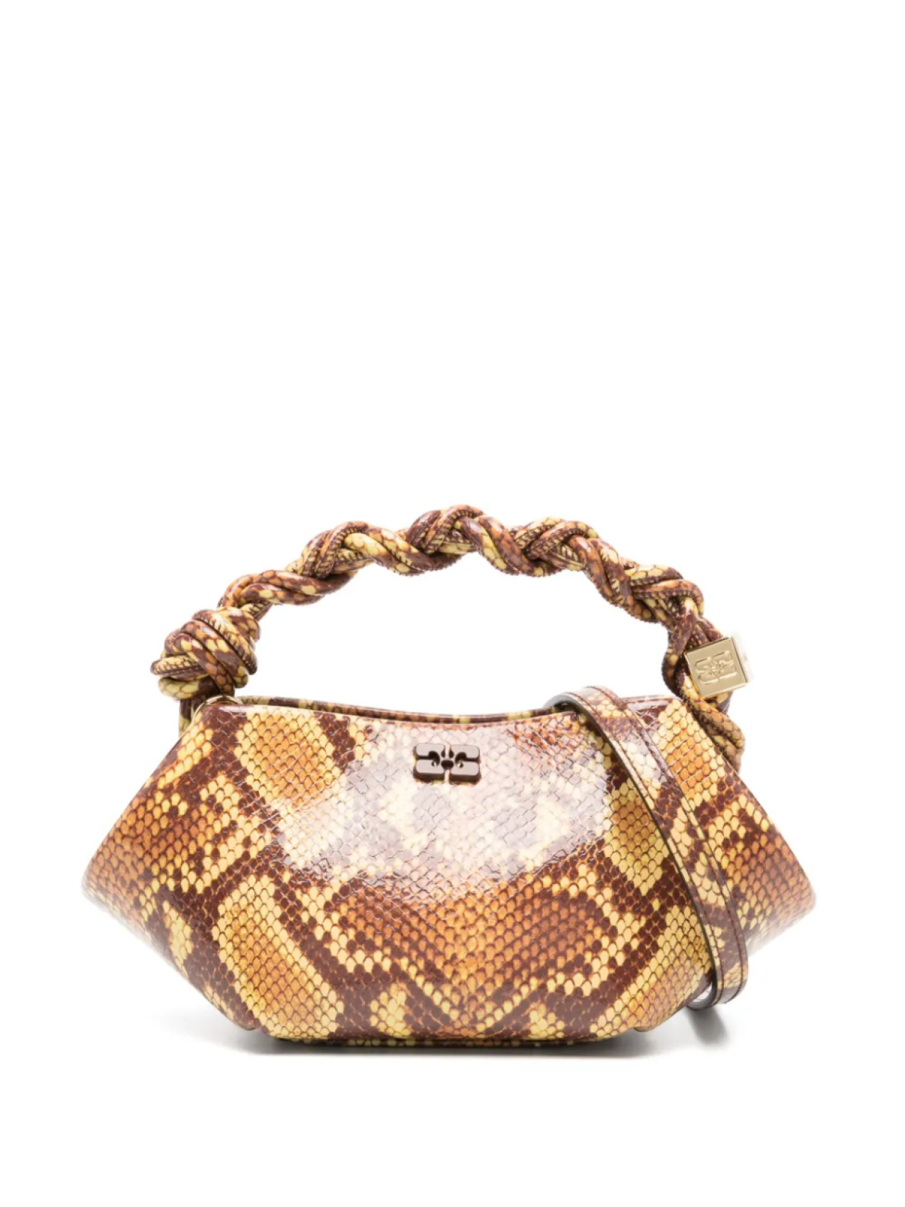 

Сумка-шоппер GANNI mini Bou, желтый