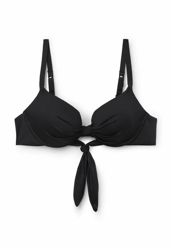 

Бикини-Топ с легкой подкладкой Tezenis, Black, Черный, Бикини-Топ с легкой подкладкой Tezenis, Black