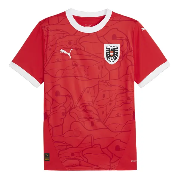 

Спортивная футболка austria 24 replica home soccer jersey 'red' Puma, красный