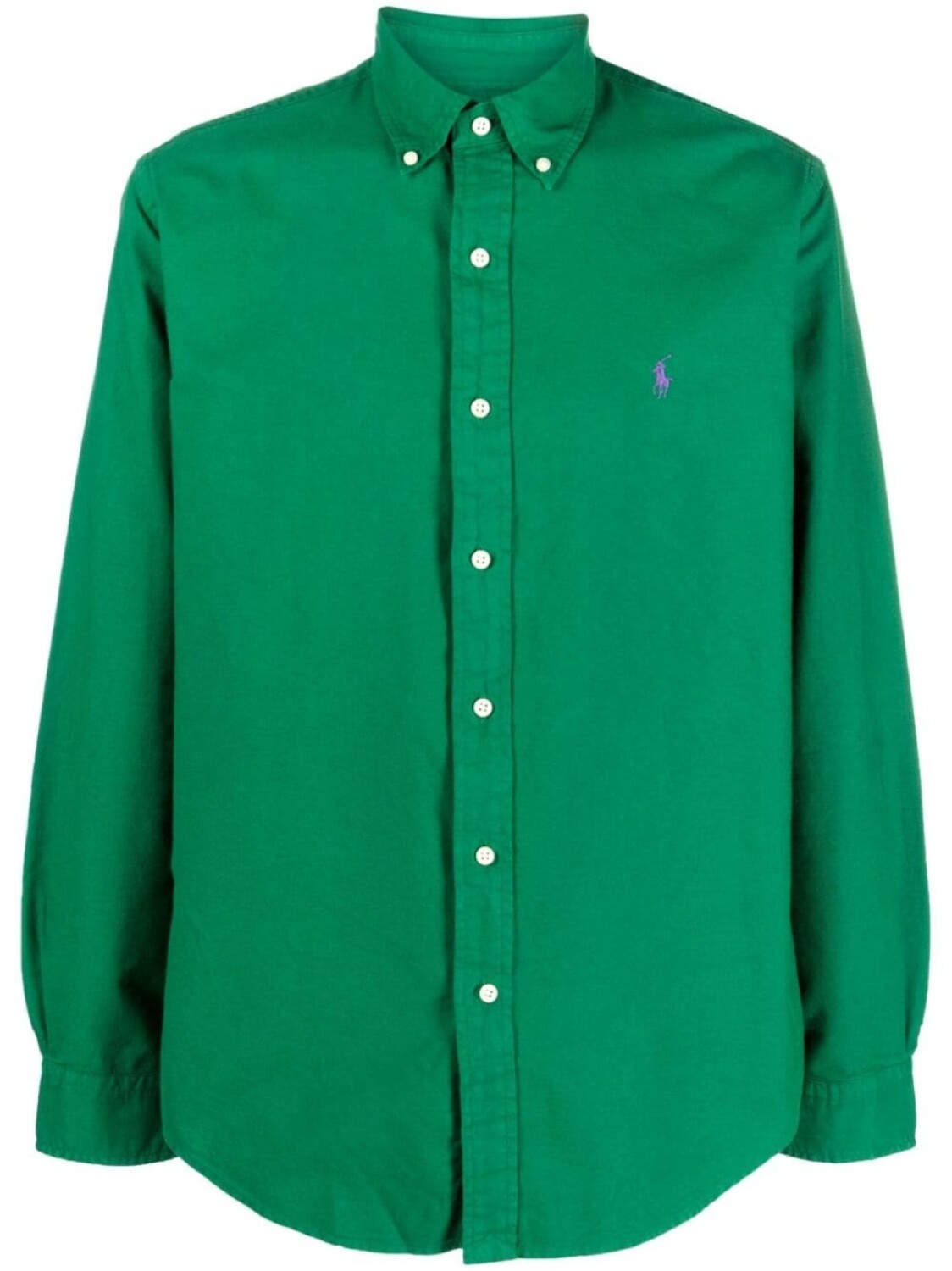 

Polo Ralph Lauren рубашка с вышивкой Polo Pony, зеленый