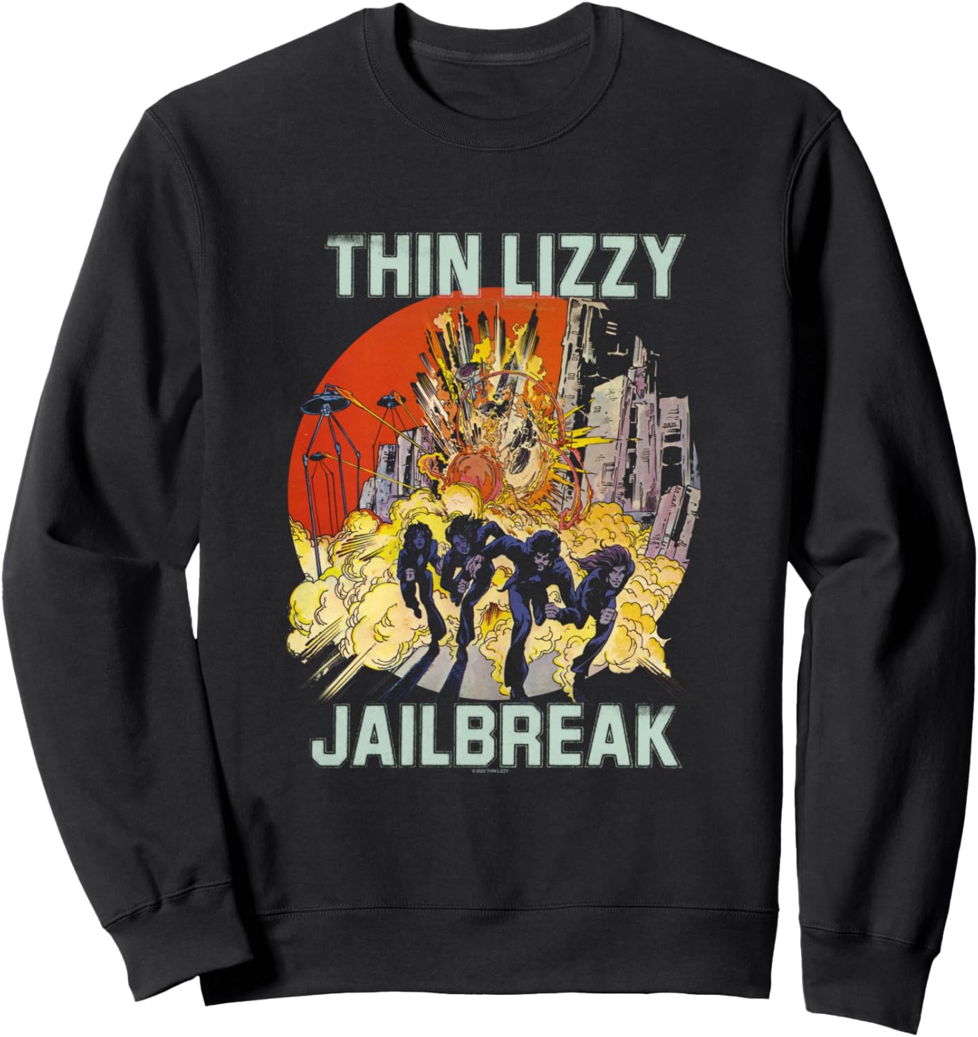 

Thin Lizzy - Jailbreak Explosion Черная толстовка, черная Thin Lizzy Official, Черный, Thin Lizzy - Jailbreak Explosion Черная толстовка, черная Thin Lizzy Official