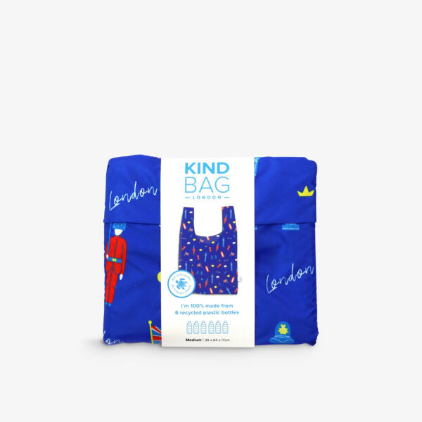 

Многоразовая тканая сумка среднего размера Kind Bag, цвет london print