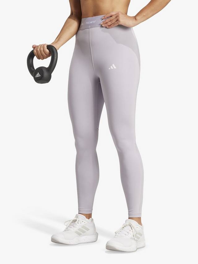 

Женские спортивные леггинсы techfit 7/8 adidas, цвет Glory Grey