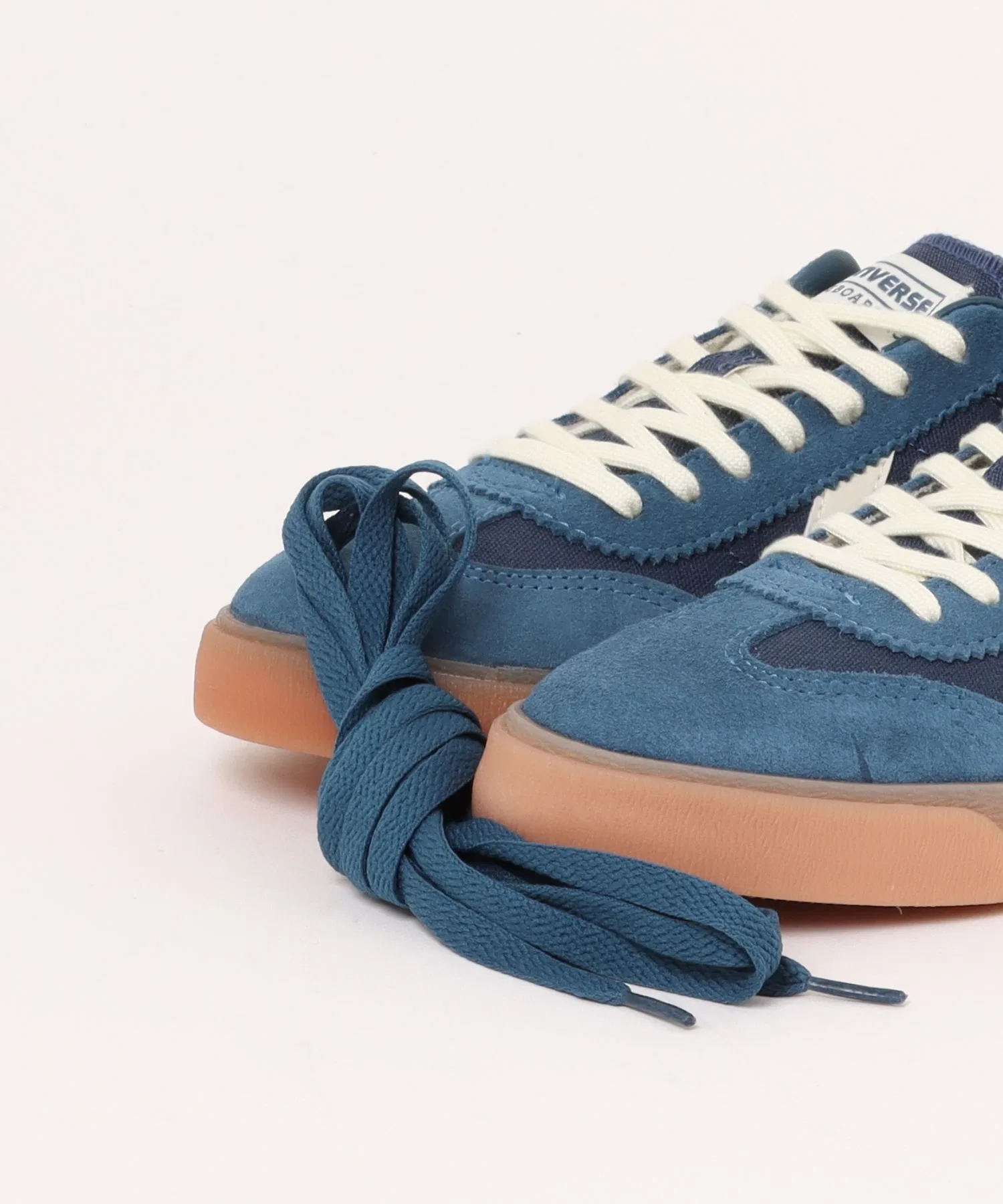Мужские кроссовки CONVERSE ROADCLASSIC SK OX тёмно-синие — фото 4