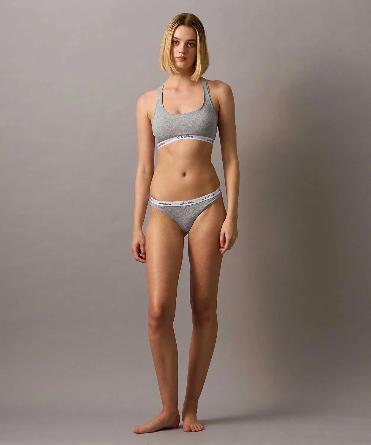 Бралетты Calvin Klein COTTON RIB, 2 шт, мультиколор — фото 3