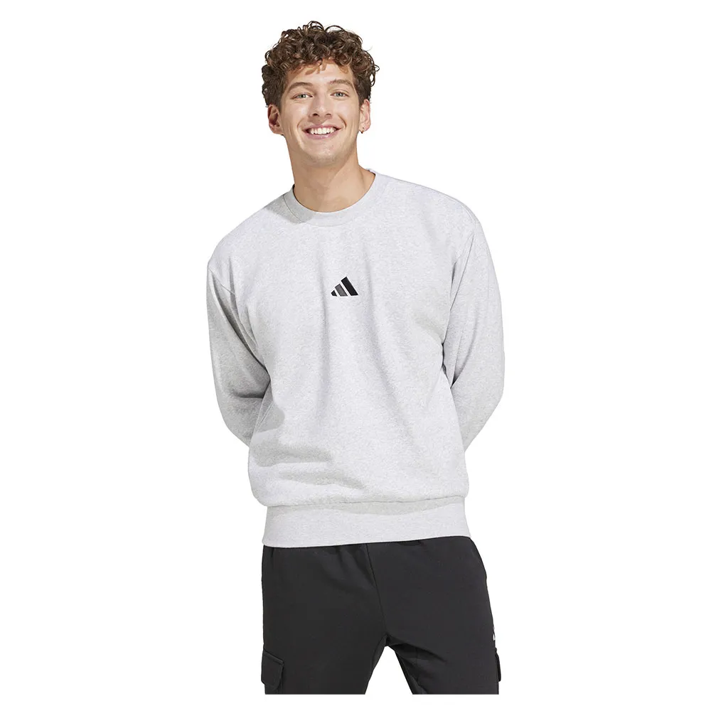 

Толстовка adidas Essentials Feelcozy Fleece, серый