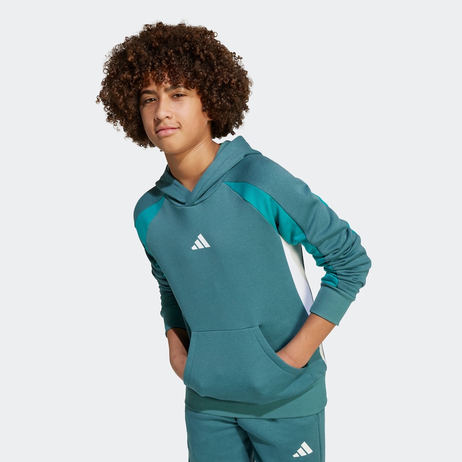 Спортивная толстовка ADIDAS SPORTSWEAR, зеленый — фото 3