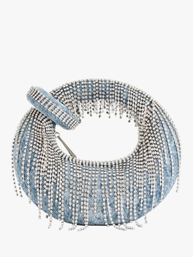 

Джинсовый мини-клатч abacus с хрустальной бахромой JW PEI, цвет Denim Crystal, Серебристый, Джинсовый мини-клатч abacus с хрустальной бахромой JW PEI, цвет Denim Crystal