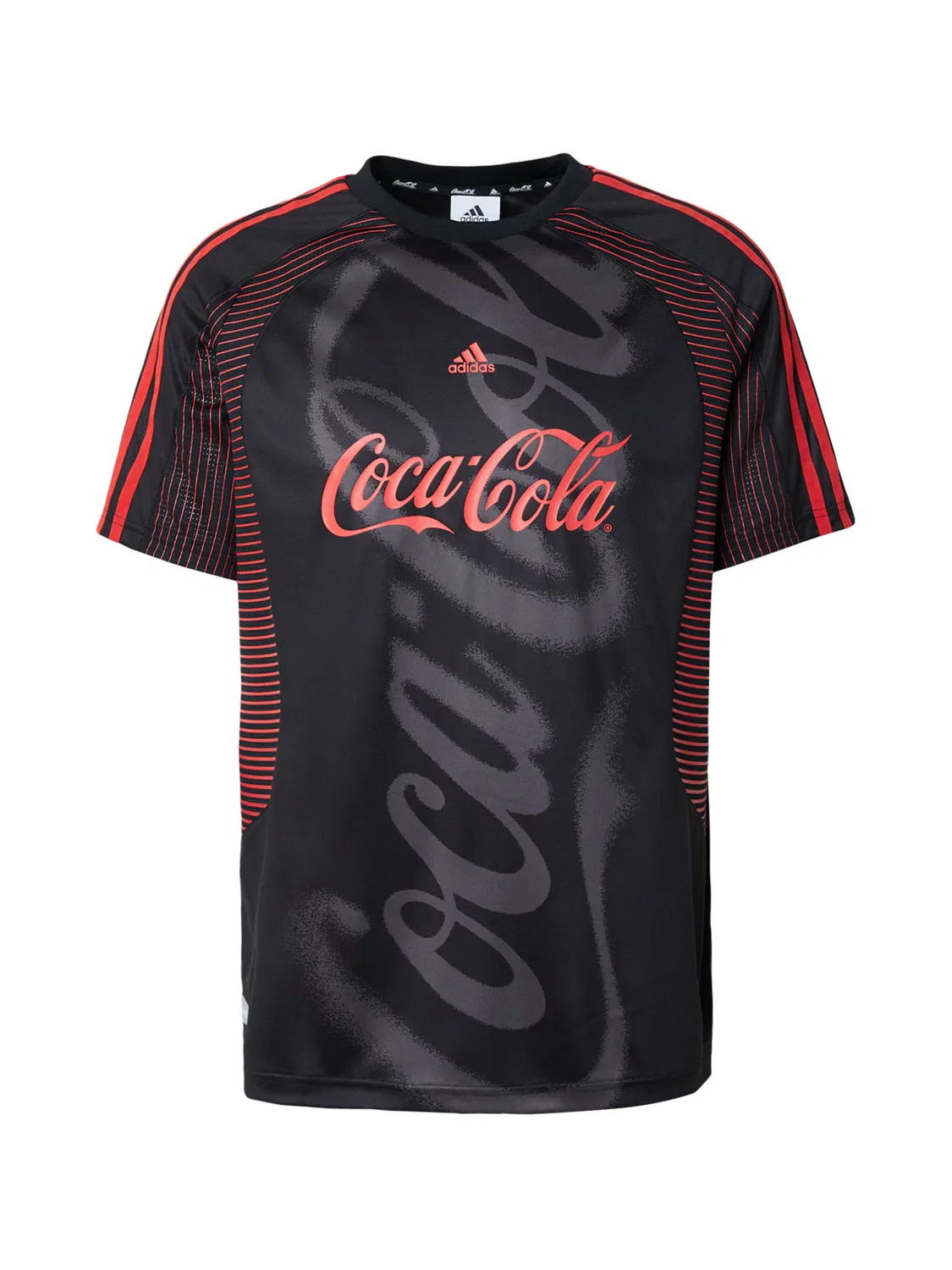 Черная рубашка Adidas Originals Coca Cola Teamgeist 26