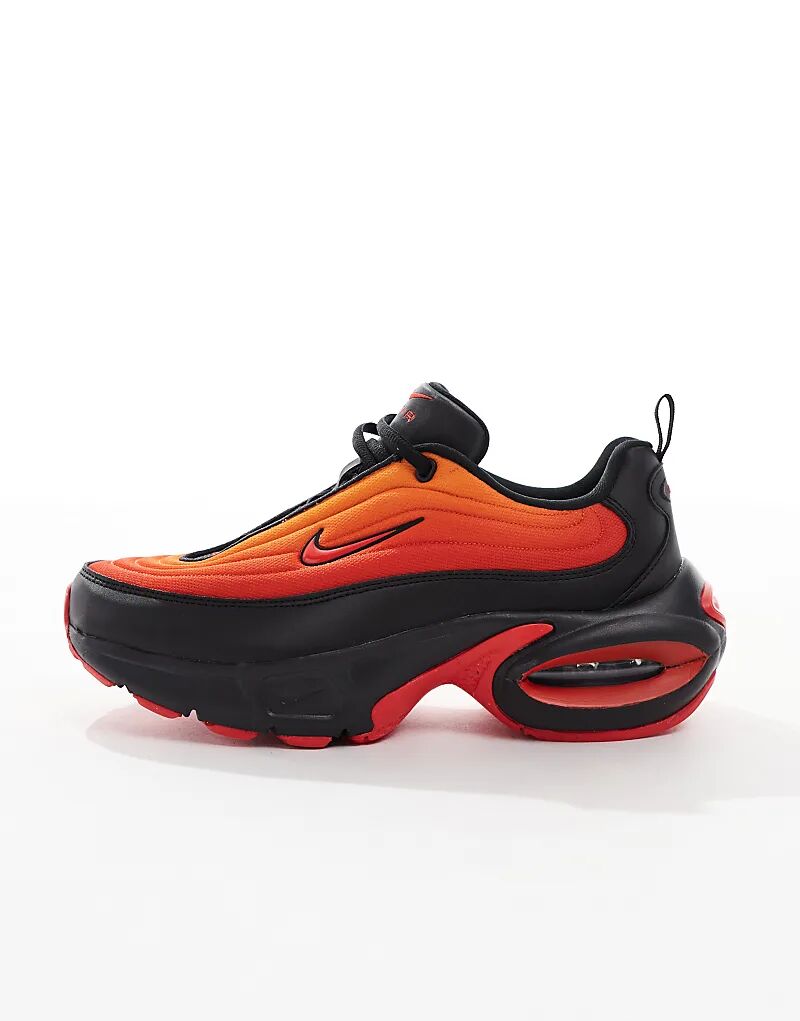 Кроссовки Air Max Portal унисекс в оранжевом и черном цвете Nike — фото 2