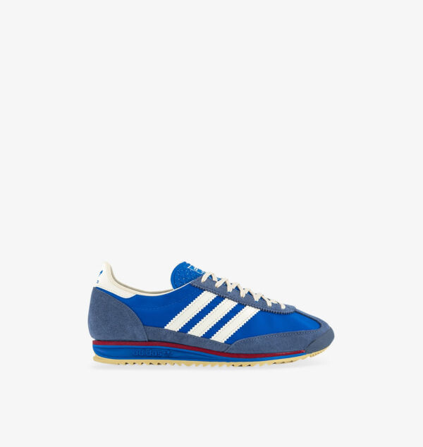 

Низкие кроссовки из замши и сетки Sl 72 Adidas, белый