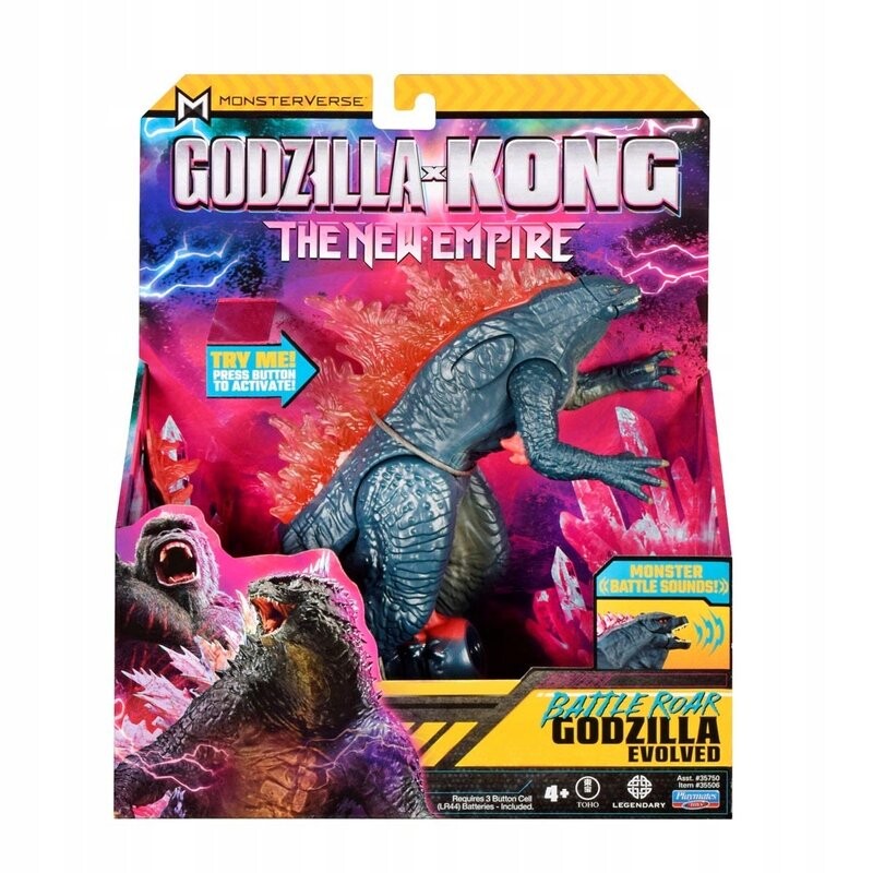 

ГОДЗИЛЛА И КОНГ Battle Roar Фигурка Годзиллы 17 см Playmates Toys