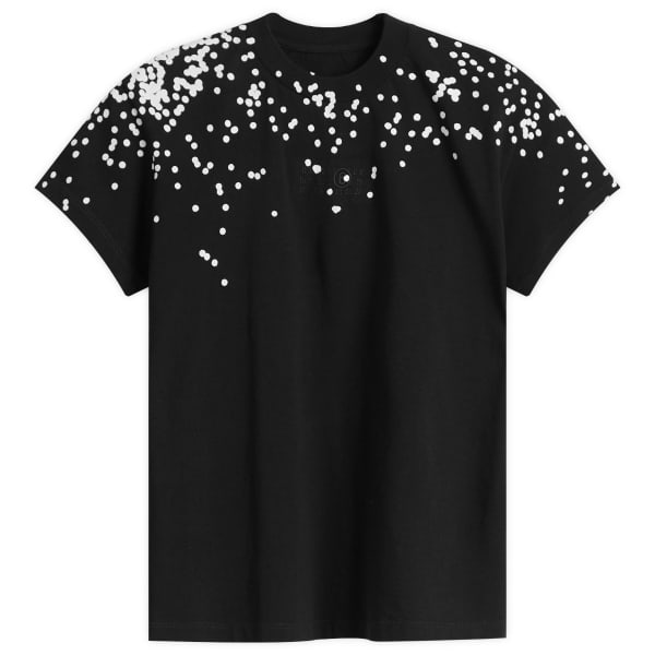 

Футболка с усохшими точками Mm6 Maison Margiela, черный