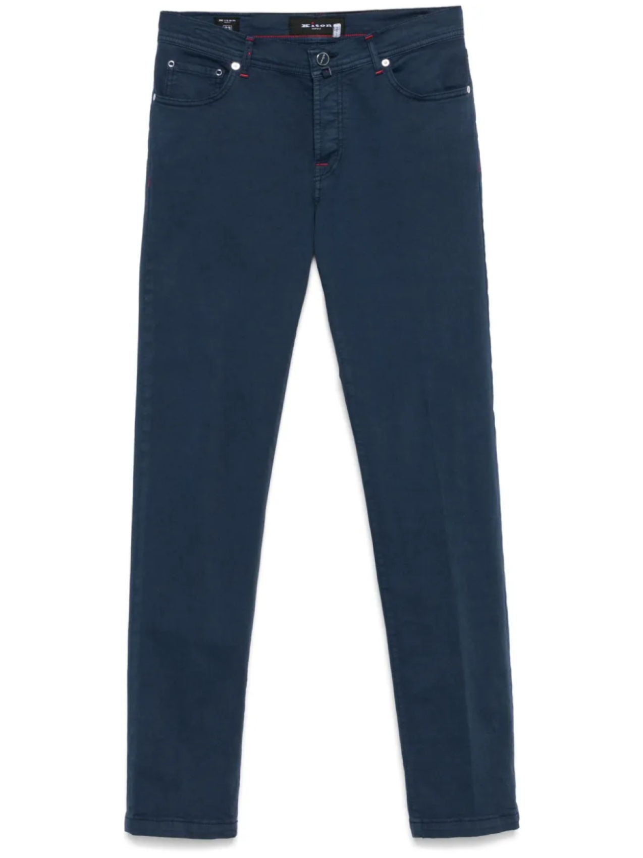 

Хлопковые брюки Kiton, синий