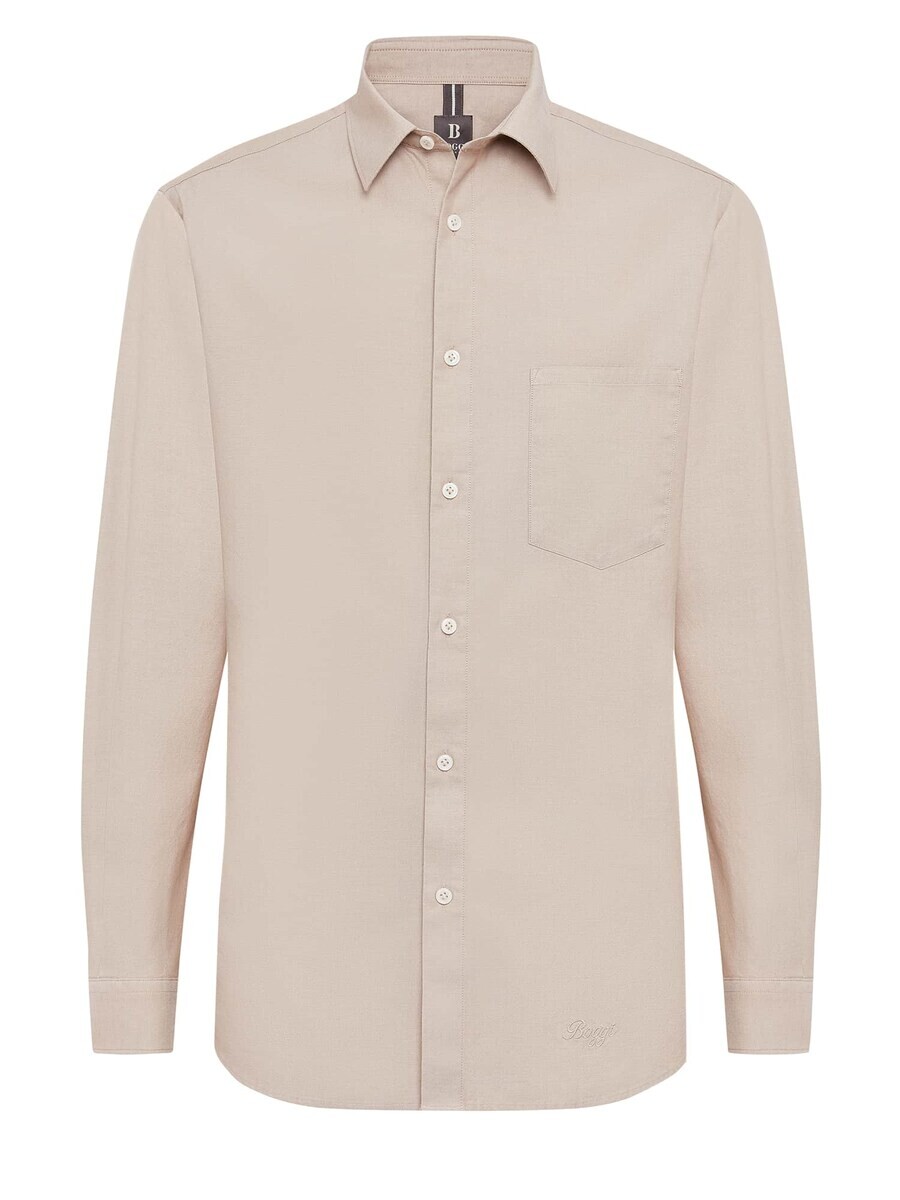 

Рубашка Boggi Milano Regular fit Button Up, бежевый