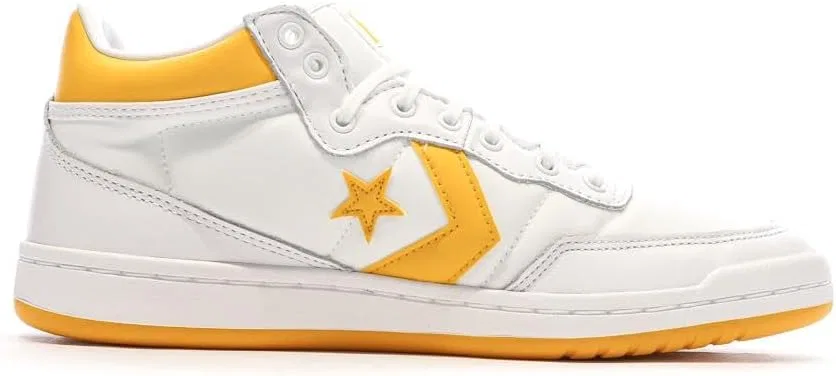 Мужские кроссовки Converse Fastbreak бело-оранжевого цвета — фото 2