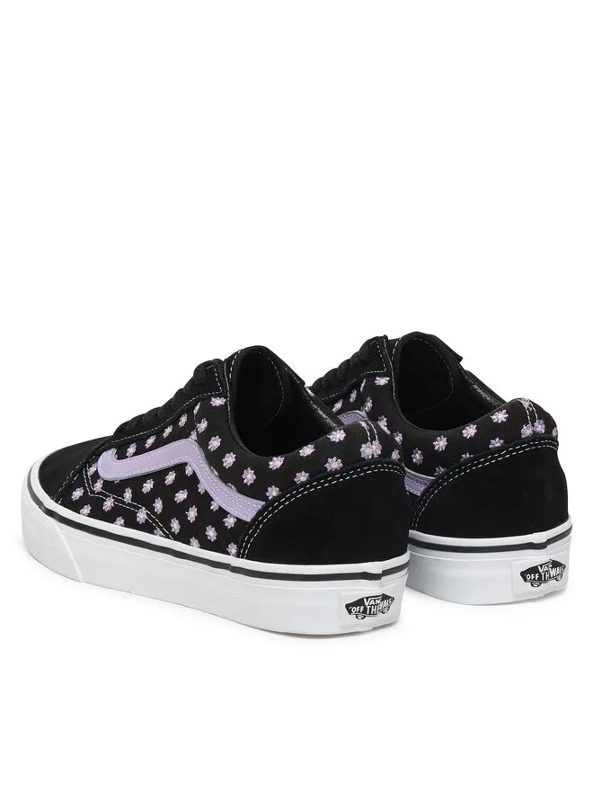 Vans Кроссовки Old Skool VN000ECUPRP1 из черной ткани — фото 3