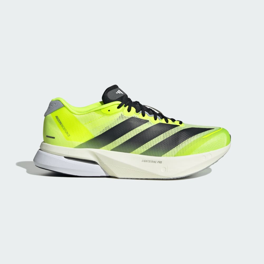 

Кроссовки Adidas Adizero Boston 13 Shoes, цвет Lucid Lemon/Core Black/Halo Silver