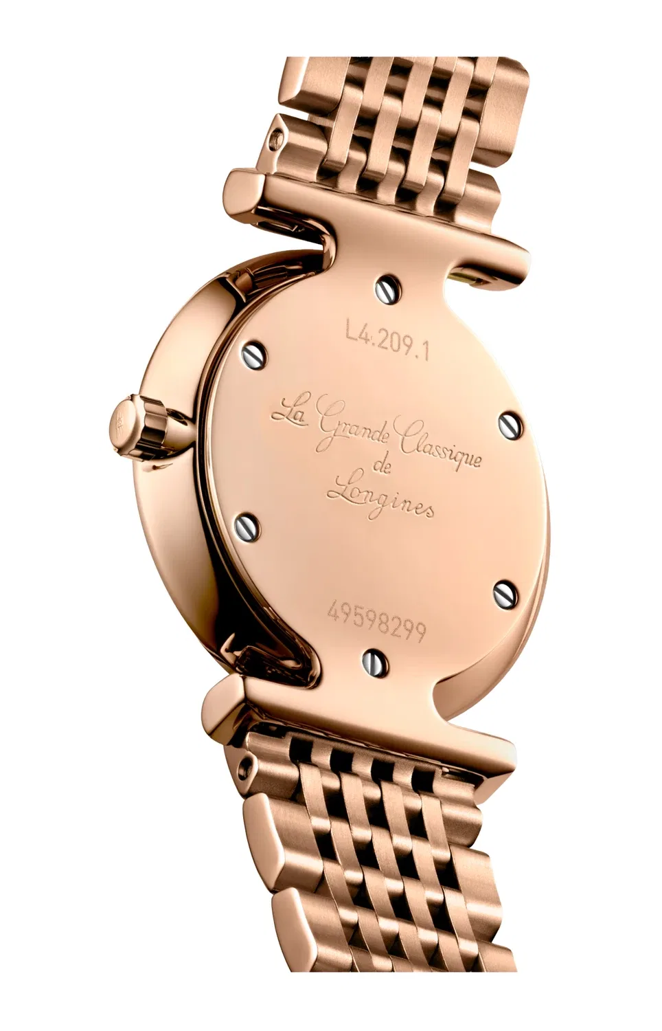 Ля Гранд Классик де Лонжин - L4.209.1.90.8 LONGINES, золотой — фото 2