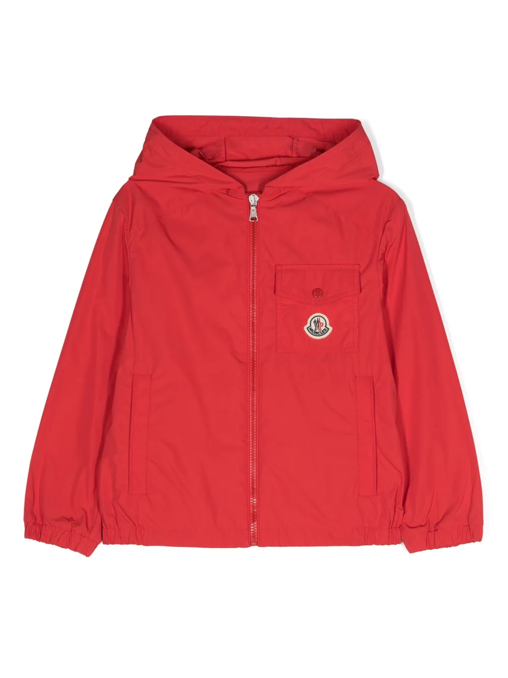 

Плащ Ebo с логотипом Moncler Enfant, красный