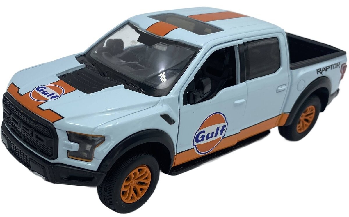 

Ford F-150 Raptor 2017 Модель GULF 1:24 Motormax 79665