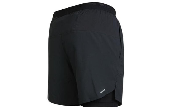 Шорты dri fit однотонные с маленькой этикеткой дышащие быстросохнущие шорты для бега Nike, мульитколор — фото 2