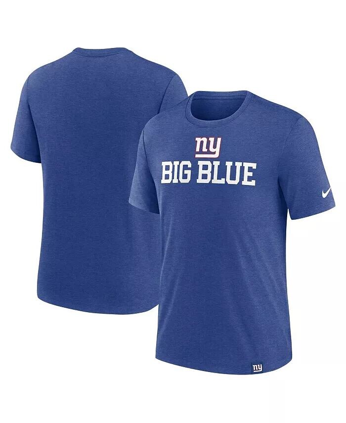 

Футболка мужская Royal New York Giants Blitz Tri-Blend Nike