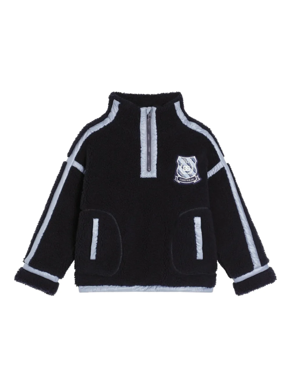 

Куртка с воротником на молнии Dolce & Gabbana Kids, синий
