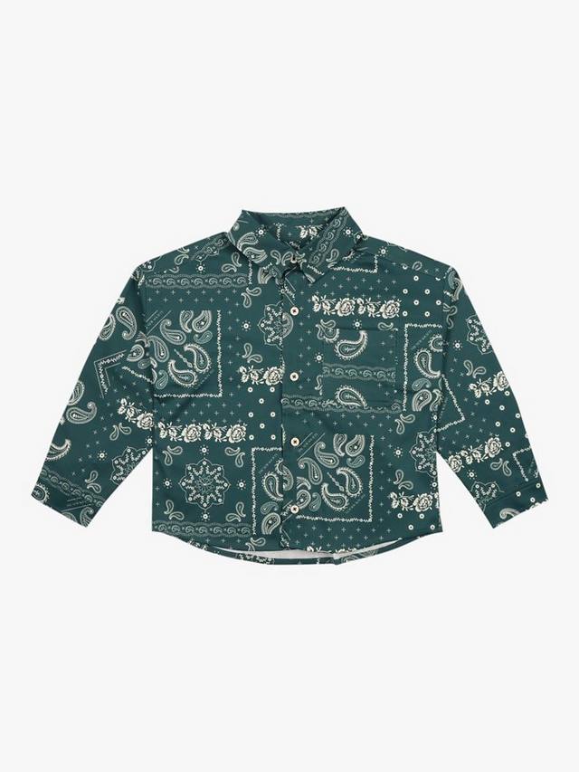 

Детская рубашка Gallen в стиле пейсли The New Society, Adventure