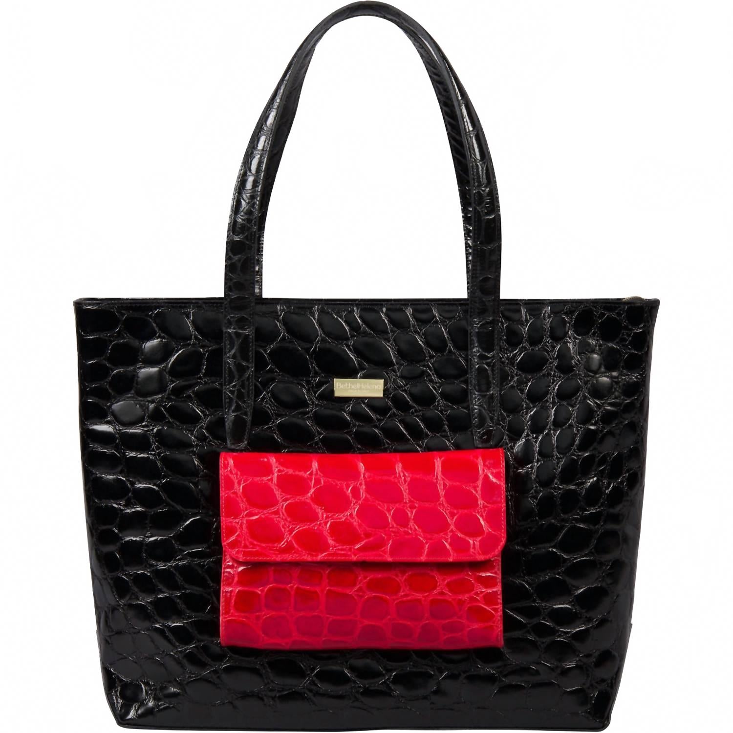 

Сумка через плечо Everything Gem в цвете оникс-красный сапфир BethelHelena