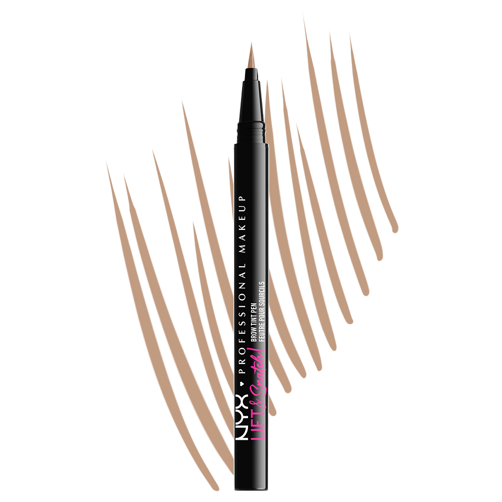 

Карандаш для бровей - фломастер lift n snatch brow tint pen Nyx Professional Makeup, цвет taupe, 1 мл