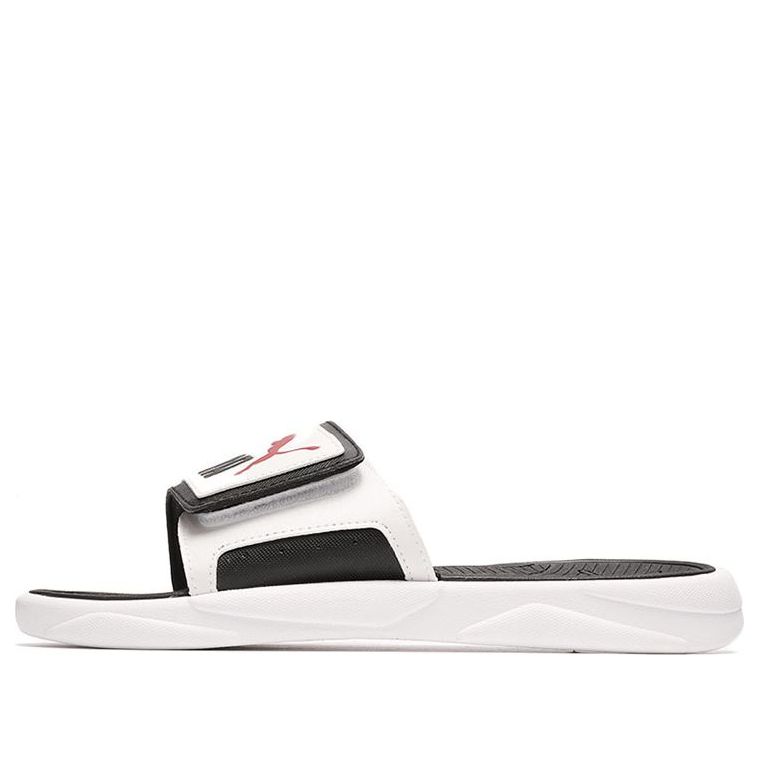 

Шлепанцы PUMA Royalcat Comfort Slides 'White Black Chili Pepper', белый