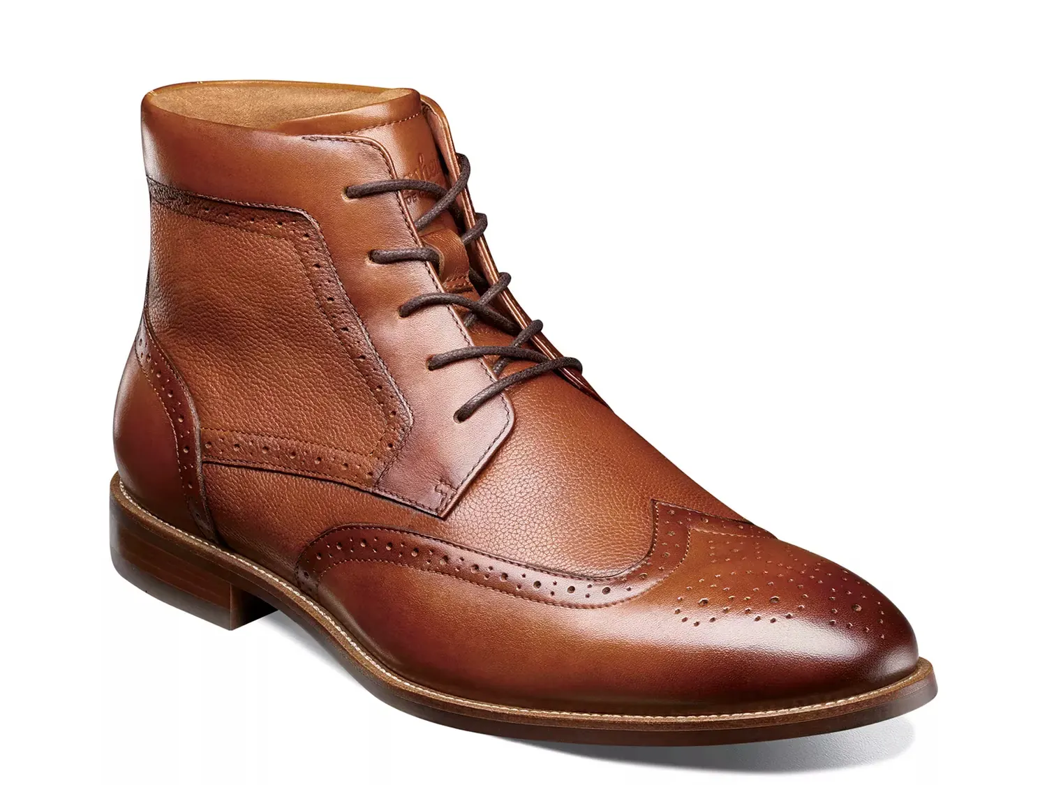 

Ботинки Wingtip Florsheim, Cognac
