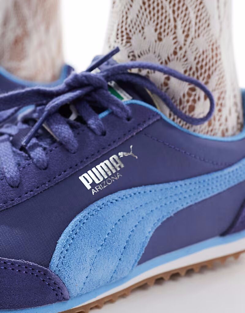 Кроссовки Puma Arizona синего цвета — фото 3
