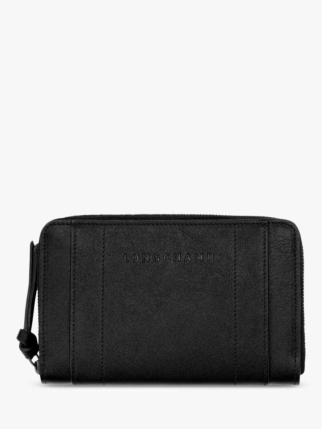 

3D кожаный кошелек Longchamp, черный