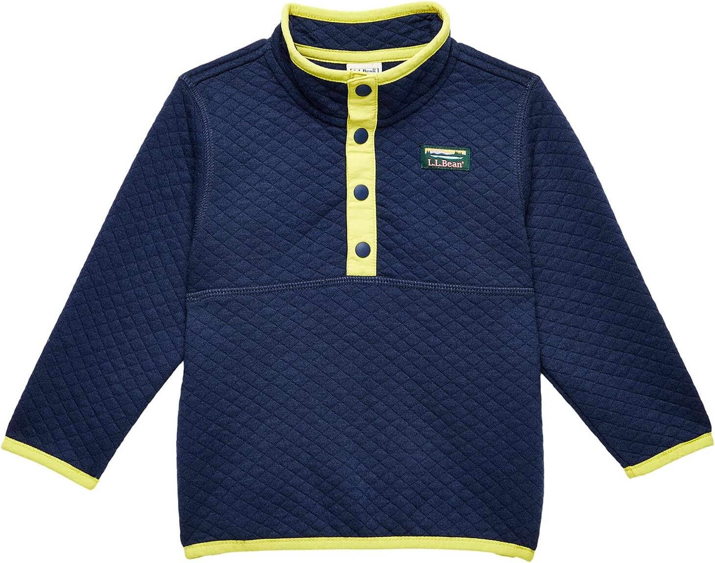 

Толстовка L.L.Bean Quilted Popover, цвет Nautical Navy