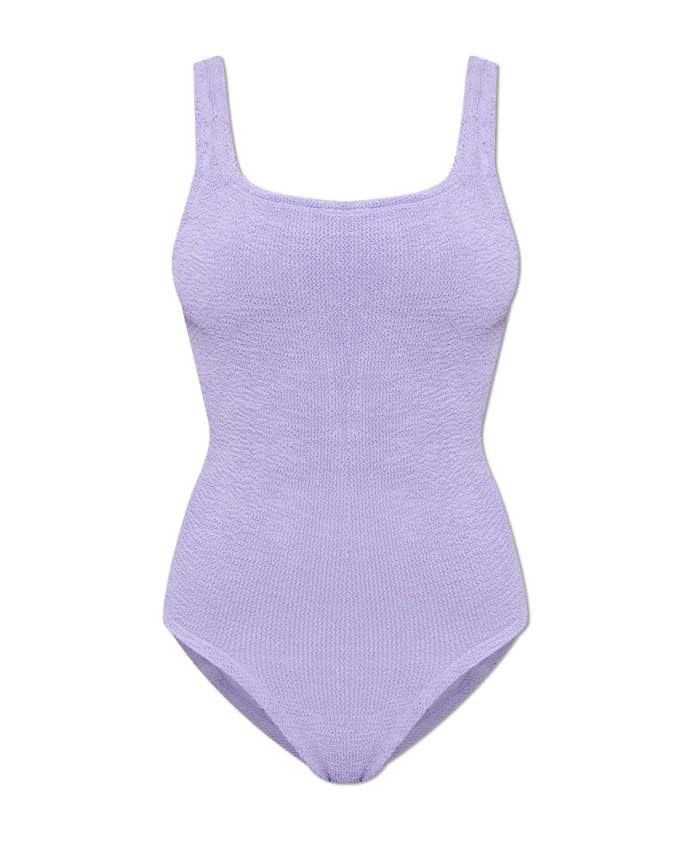 

Купальник с квадратным вырезом Hunza G, фиолетовый