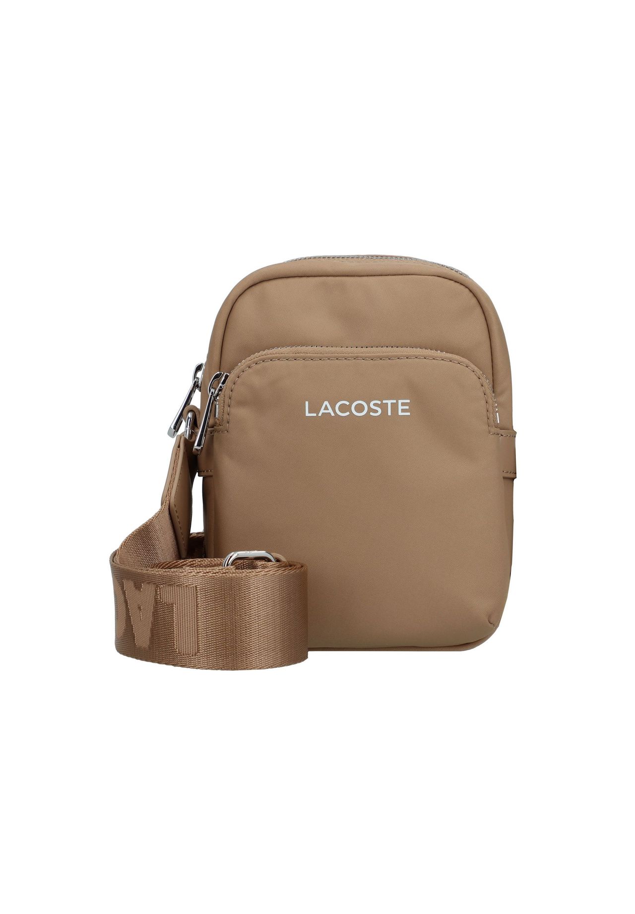 

Сумка через плечо Active из нейлона 12 см LACOSTE, цвет Cookie