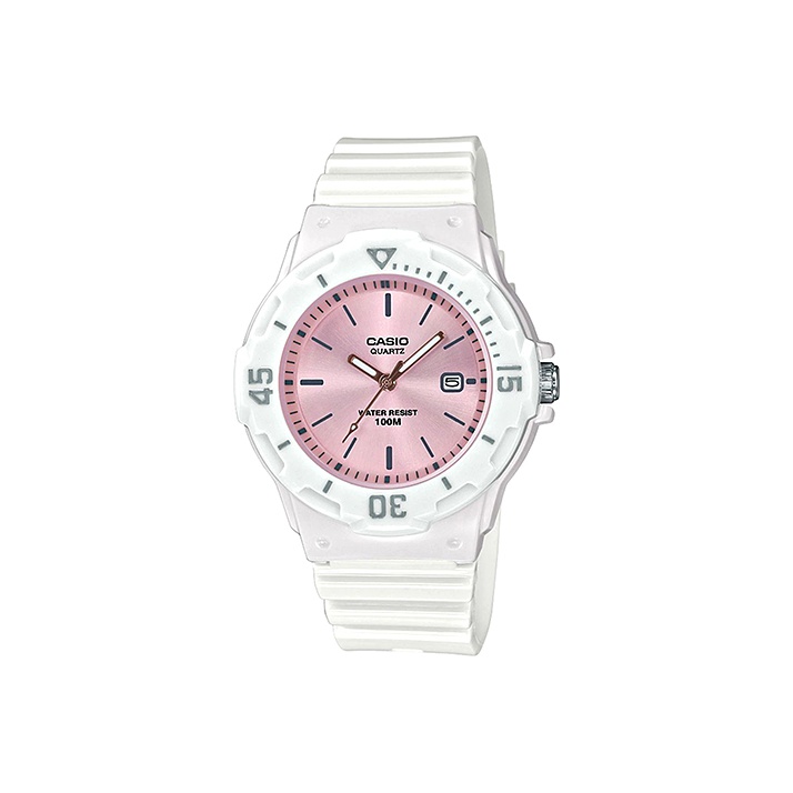 

CASIO Часы G-Shock LRW-200H-4E3 Pink Watch LRW-200H-4E3, Pink Dial and White Band